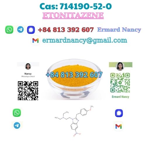  714190-52-0 Etonitazene  Best price High quality Sample test available